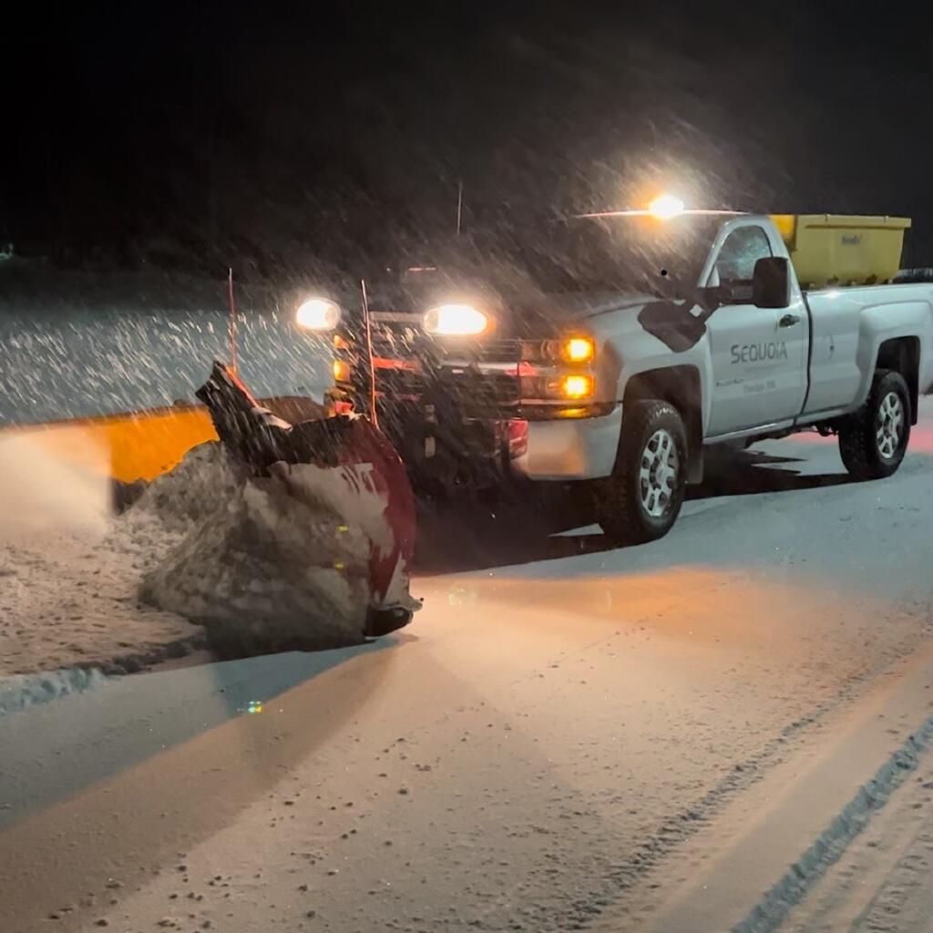 sequoia landscape plow truck